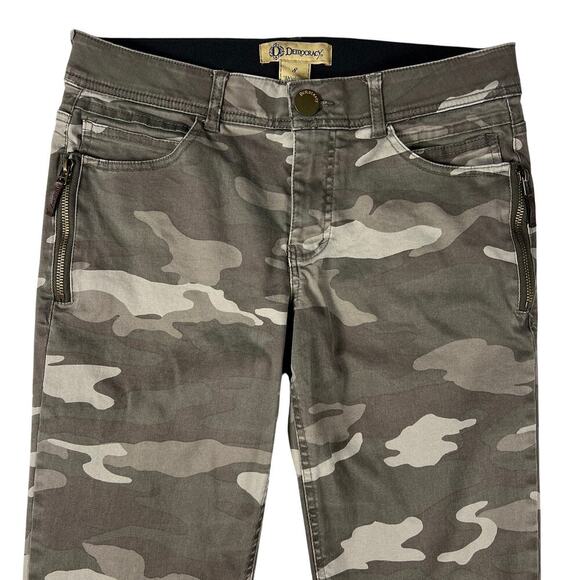 Democracy Camouflage Tummy Slimming Mid Rise Slim Jeans Size 8 - Picture 2 of 9